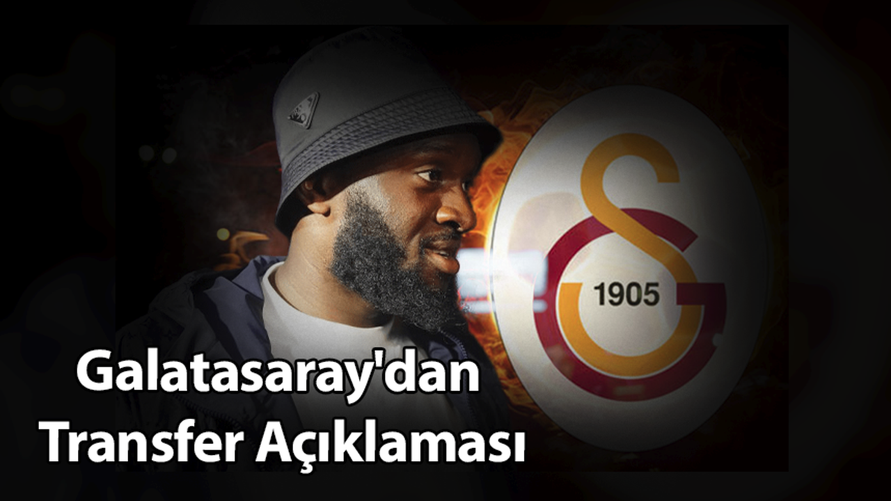 Galatasaray'dan Transfer Açıklaması
