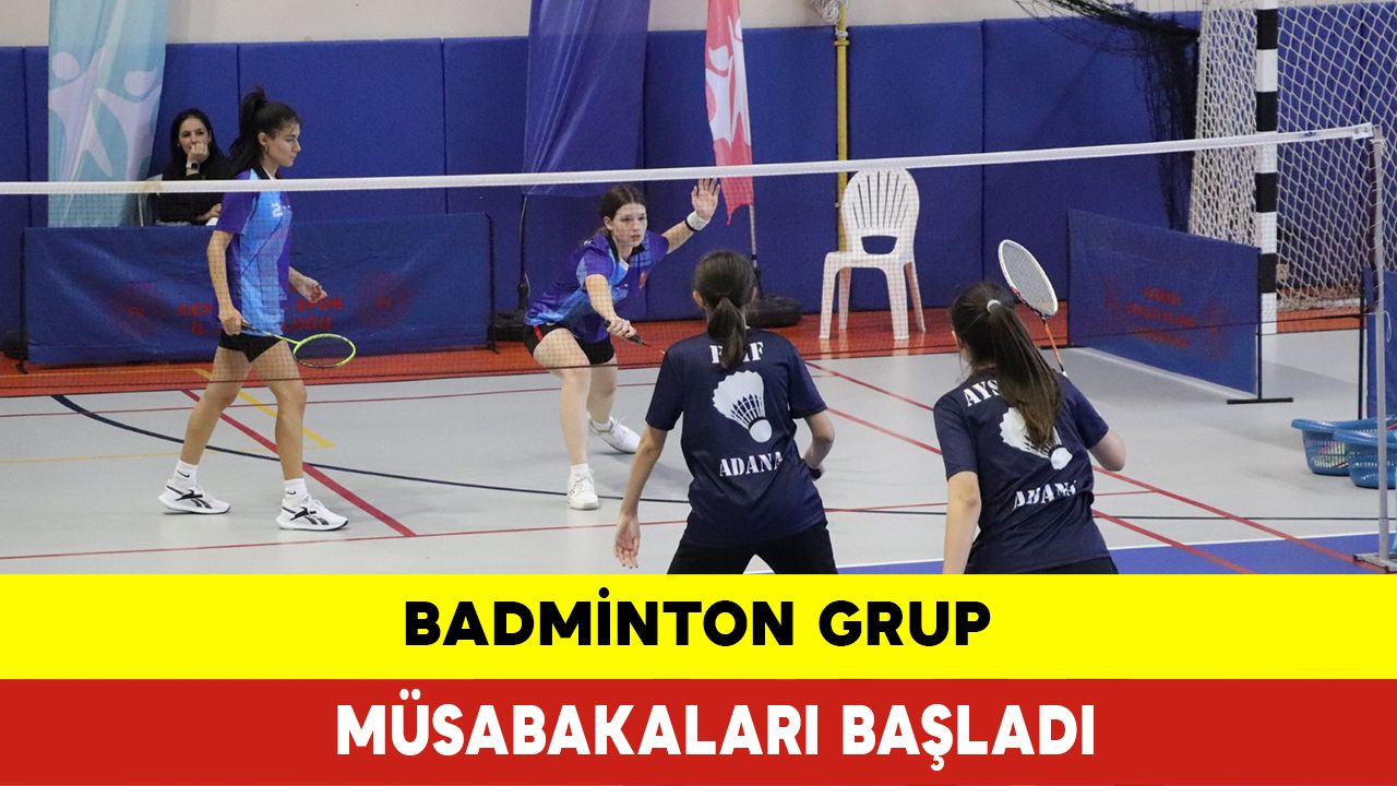 Badminton Grup Müsabakaları Başladı