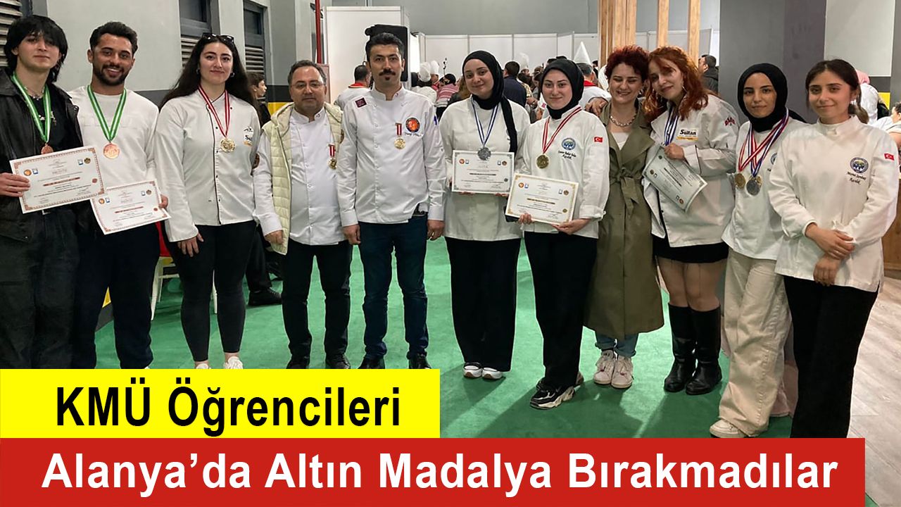 Karamanoğlu Mehmetbey Üniversitesi’ne 4 Altın Madalya