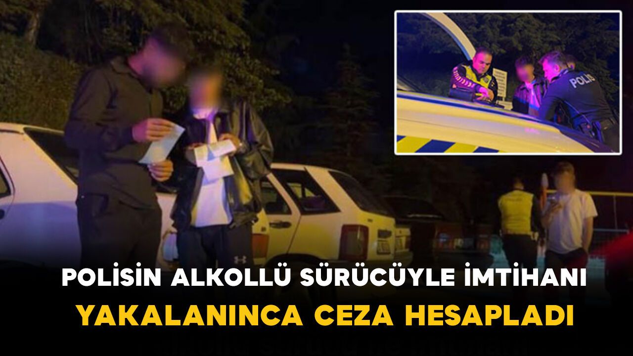 Burdur’da alkollü sürücü polisten kaçtı: Yakalanınca ceza hesapladı