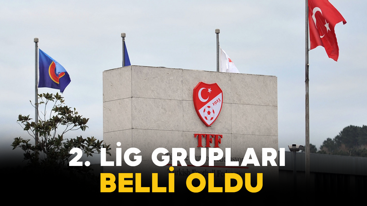 2. Lig Grupları Belli Oldu