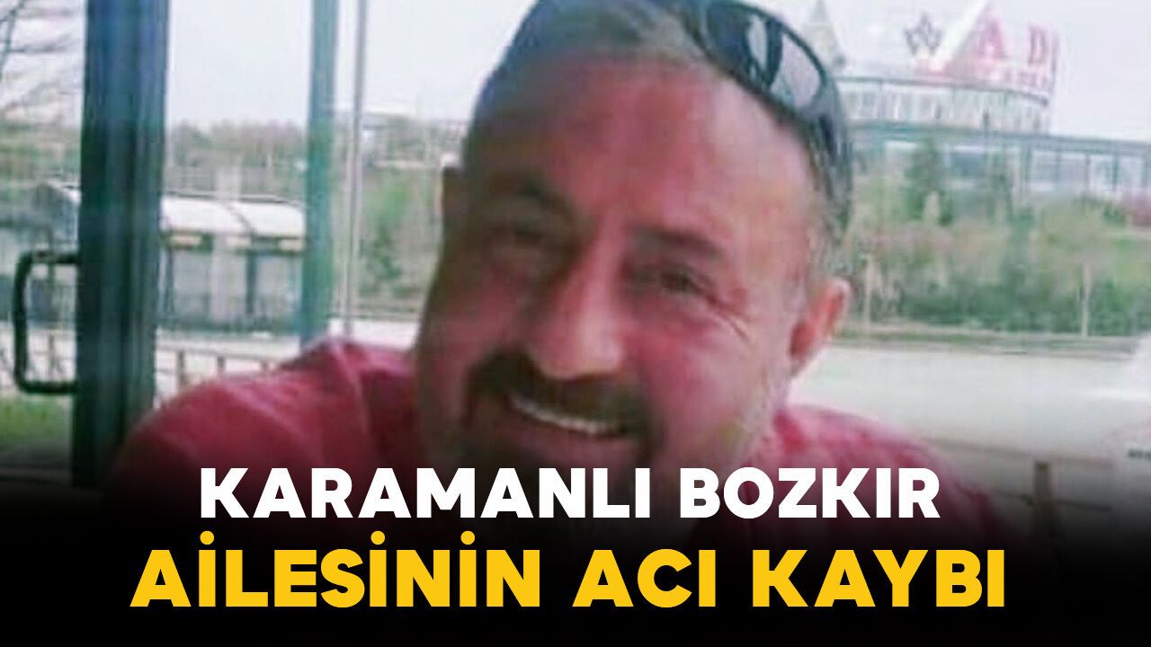 Bozkır ailesinin acı kaybı
