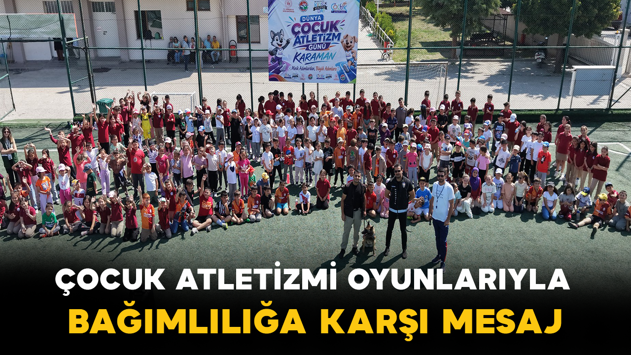Çocuk Atletizmi Oyunlarıyla Bağımlılığa Karşı Mesa