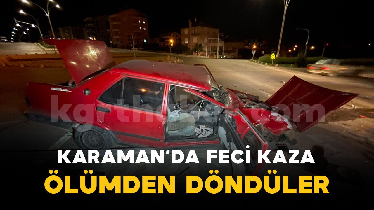 Hafif ticari araçla çarpışan Tofaş otomobilin sürücüsü ölümd