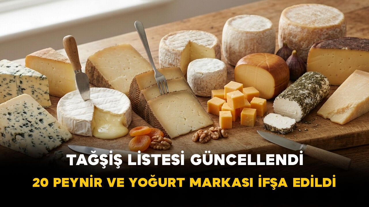 Tağşiş Listesi Güncellendi: 20 Peynir ve Yoğurt Markası İfşa Edildi