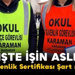 Okul Bahçe Görevlisi Alımında Sertifika Şartı Var mı?