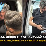 Yasal Sınırın 11 Katı Alkollü Çıktı: Ambulansa Alındı, Pompacı POS Cihazıyla Peşinden Geldi