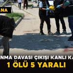 Boşanma Davası Çıkışı Kanlı Kavga: 1 Ölü, 5 Yaralı