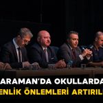 Karaman'da okul çevrelerinde güvenlik önlemleri artırılıyor