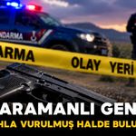 Karamanlı genç silahla vurulmuş halde ölü bulundu