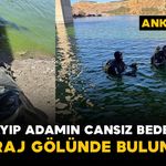Kayıp adamın cesedi baraj gölünde bulundu