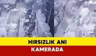 Karaman’da Hırsızlık Anı Kamerada: Sigara, Yumurta, Peynir ve Kameralar Çalındı