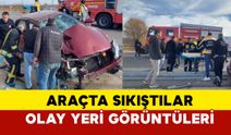 Karaman’da Trafik Kazası: 4 Kişi Yaralandı