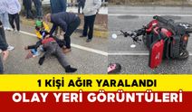 Üç Tekerlekli Bisiklete Çarptı: 1 Ağır Yaralı