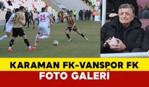 Karaman FK - Vanspor FK Maçından Kareler