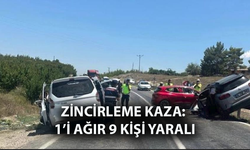 Zincirleme Kaza: 1’i Ağır 9 Kişi Yaralı