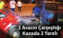 2 Aracın Çarpıştığı Kazada 2 Yaralı