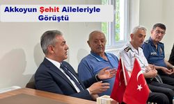 Akkoyun Şehit Aileleriyle Görüştü