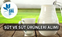 SÜT VE SÜT ÜRÜNLERİ ALIMI