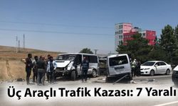 Üç Araçlı Trafik Kazası: 7 Yaralı