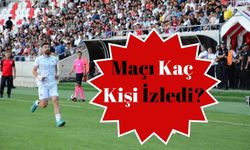 Karaman FK Maçını Kaç Kişi İzledi?