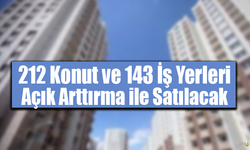 TOKİ, 212 Konut ve 143 İş Yerlerini Satışa Çıkarttı