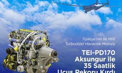 Türkiye’nin İlk Milli Motoru Uçuş Rekoru Kırdı