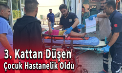 3. Kattan Düşen Çocuk Hastanelik Oldu