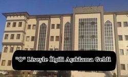 "O" Liseyle İlgili Açıklama Geldi