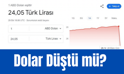 29 Ekim’de Dolar Neden Düştü ? Dolar düştü mü? Dolar anlık ne kadar?