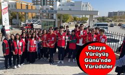 Dünya Yürüyüş Günü'nde Yürüdüler