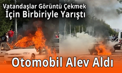 Vatandaşlar Görüntü Çekmek İçin Birbiriyle Yarıştı