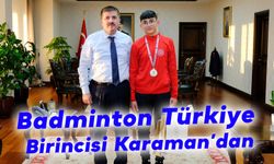 Badminton Türkiye Birincisi Karaman’dan
