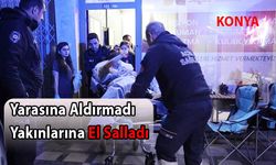 Yarasına Aldırmadı  Yakınlarına El Salladı