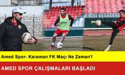 Karaman FK Amed Spor Çalışmalarına Başladı