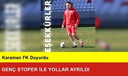 Karaman FK Genç Stoper ile Yollarını Ayırdı