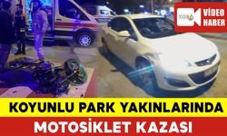 Karaman'da Koyunlu Park Yakınlarında Kaza