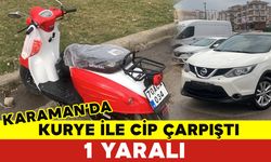 Sipariş Götüren Motora Çarptı: 1 Yaralı