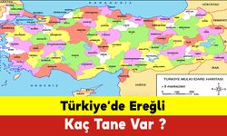Türkiye’de Ereğli Kaç Tane Var ? Türkiye’de Ereğli Kaç Tane Var ?