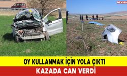 Oy Kullanmak İçin Yola Çıktı Kazada Can Verdi