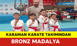 Karaman Karate Takımından Bronz Madalya