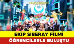 Karaman'da Ekip Siberay Güneş Fırtınası Filmi Öğrencilerle Buluştu