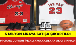 Michael Jordan İmzalı Ayakkabılara Alıcı Çıkmadı