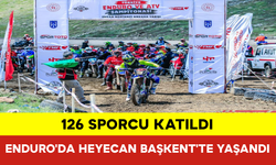 Türkiye Enduro Şampiyonasına 126 Sporcu Katıldı