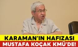 Karaman’ın Hafızası Mustafa Koçak Kmü’ye Konuk Oldu