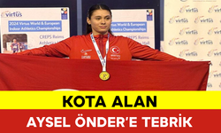 Kota Alan Aysel Önder’e Tebrik