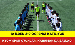 KYGM Spor Oyunları Karaman’da Başladı