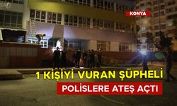 1 Kişiyi Vuran Şüpheli Polise Ateş Açtı