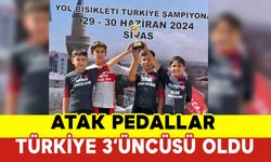 Atak Pedallar Türkiye 3'üncüsü Oldu