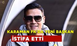 Karaman FK'da İstifa Depremi " Karaman'ın Tek Evladı Ben Miyim?"